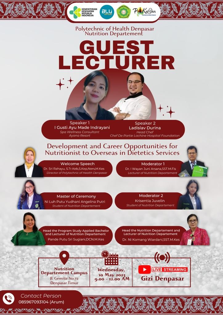 GUEST LECTURER 10-05-2023