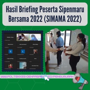 Hasil Briefing Peserta Sipenmaru Bersama